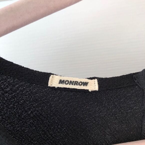 MONROW Colour Block Dress Medium - Picture 3 of 7